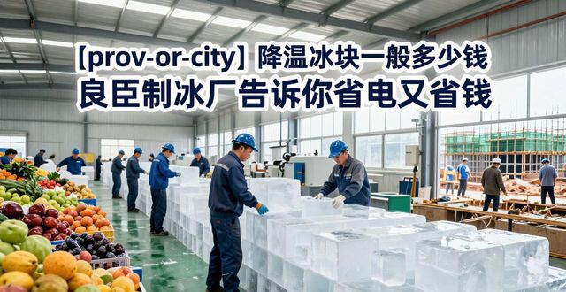西湖降温冰块一般多少钱 良臣制冰厂告诉你省电又省钱